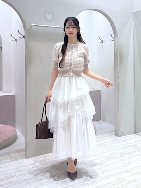 Tomomiさん（レディース・165cm）の夏コーディネート