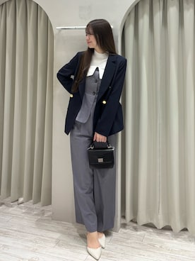 髙橋友美さん（レディース・165cm）の春コーディネート