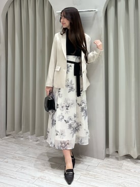 髙橋友美さん（レディース・165cm）の春コーディネート