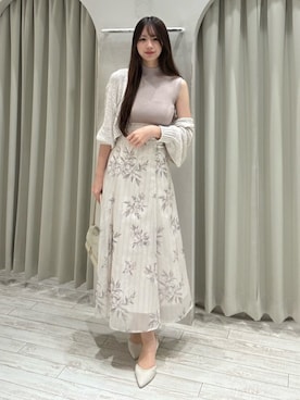 髙橋友美さん（レディース・165cm）の春コーディネート