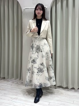 髙橋友美さん（レディース・165cm）の春コーディネート