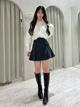 髙橋友美さん(レディース・165cm)の冬コーディネート