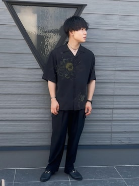 「LAD MUSICIAN（ラッドミュージシャン）のアイテム」を使った、tohruさん（メンズ・172cm）の夏コーディネート