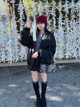 mami21oさん（レディース・163cm・10代）の冬コーディネート