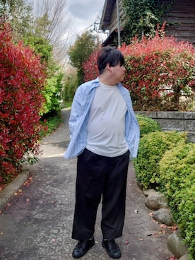 「Steven Alan（スティーブンアラン）のアイテム（パンツ）」を使った、doramukanさん（メンズ・168cm）の春コーディネート