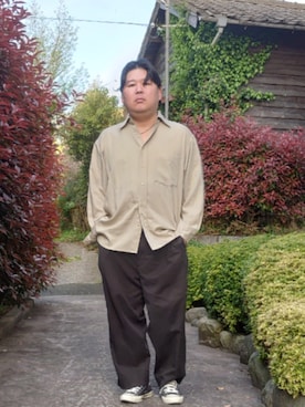 「Steven Alan（スティーブンアラン）のアイテム（パンツ）」を使った、doramukanさん（メンズ・168cm）の春コーディネート