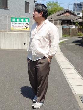 「Steven Alan（スティーブンアラン）のアイテム（トップス）」を使った、doramukanさん（メンズ・168cm）の春コーディネート