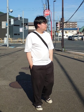 「Steven Alan（スティーブンアラン）のアイテム」を使った、doramukanさん（メンズ・168cm）の夏コーディネート