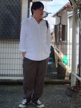 「BALENCIAGA（バレンシアガ）のアイテム」を使った、doramukanさん（メンズ・168cm）の春コーディネート