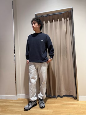 「アイテム（その他トップス）」を使った、Wataruさん（メンズ・181cm）の冬コーディネート