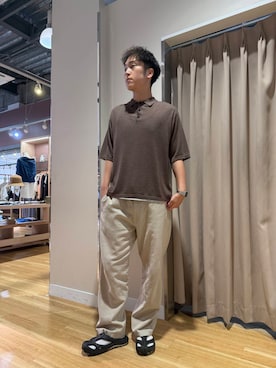 W A T A R Uさん（メンズ・181cm）の夏コーディネート