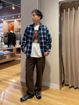 「ITEMS URBANRESEARCH（アイテムズ アーバンリサーチ）のアイテム」を使った、Wataruさん（メンズ・180cm）の秋コーディネート