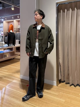 「ITEMS URBANRESEARCH（アイテムズ アーバンリサーチ）のアイテム」を使った、Wataruさん（メンズ・180cm）の秋コーディネート