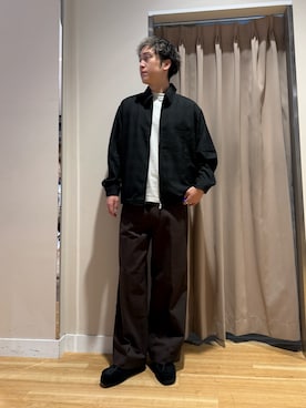 「FORK&SPOON（フォークアンドスプーン）のアイテム」を使った、Wataruさん（メンズ・180cm）の秋コーディネート
