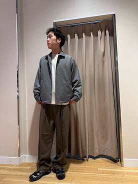 「アイテム（その他アウター）」を使った、Wataruさん（メンズ・181cm・20代）の秋コーディネート