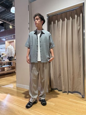 W A T A R Uさん（メンズ・181cm）の夏コーディネート