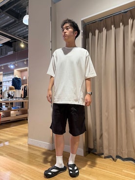 W A T A R Uさん（メンズ・181cm）の夏コーディネート