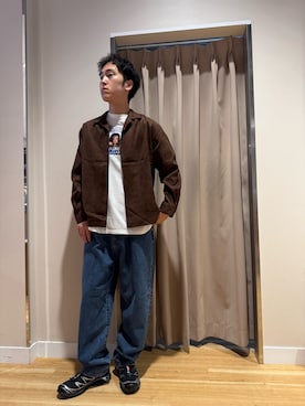 「秋のシャツ着こなし術」｜Wataruさん（メンズ・181cm）の秋コーディネート