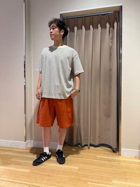 「アイテム（その他パンツ）」を使った、W A T A R Uさん（メンズ・181cm）の夏コーディネート