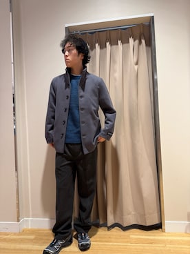 Wataruさん（メンズ・180cm）の冬コーディネート