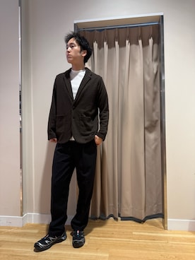 「イチ推しジャケットスタイル」｜Wataruさん（メンズ・181cm）の秋コーディネート