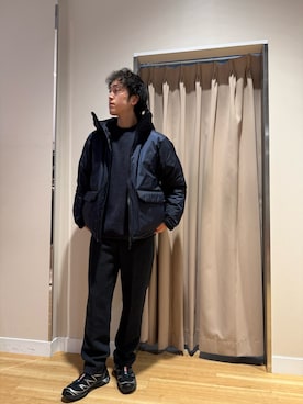 「アイテム（その他トップス）」を使った、Wataruさん（メンズ・181cm）の冬コーディネート