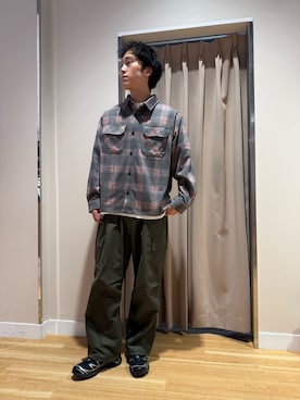 「イチ推しジャケットスタイル」｜「アイテム（その他アウター）」を使った、Wataruさん（メンズ・181cm）の秋コーディネート