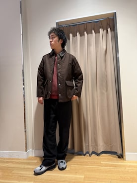 「URBAN RESEARCH」｜「アイテム（ジャケット/アウター）」を使った、Wataruさん（メンズ・181cm）の冬コーディネート