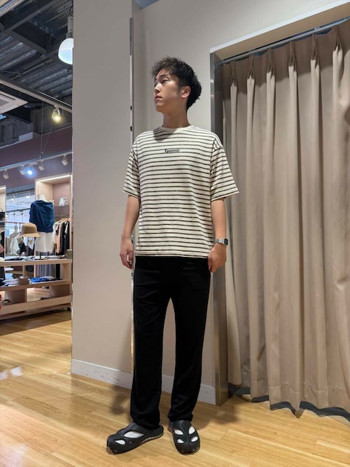 スラックス スリムフィット センターラインスリムスラックス セール】1-tuck スリムフィットスラックス（スラックス）｜ITEMS