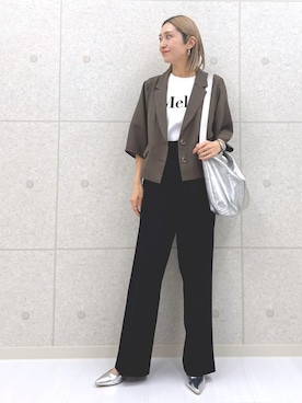 【公式】ファニーカンパニーさん（レディース・161cm）の冬コーディネート