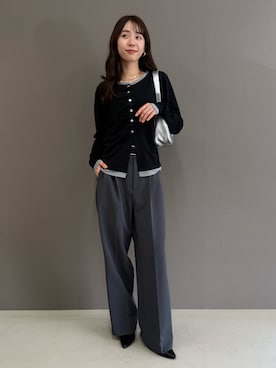 「40代コーデ」｜【公式】ファニーカンパニーさん（レディース・163cm）の春コーディネート