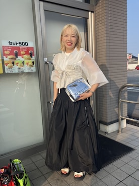 「ビスチェコーデ」｜【公式】ファニーカンパニーさん（レディース・156cm）の夏コーディネート