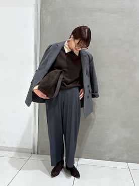 「季節の変わり目羽織コーデ」｜maoさん（レディース・158cm）の秋コーディネート