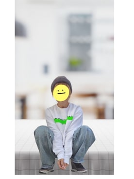 「COQULE（コクレ）のアイテム（スウェット）」を使った、ACOさん（レディース・155cm）の秋コーディネート