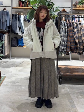 まおぴさん（レディース・164cm）の秋コーディネート