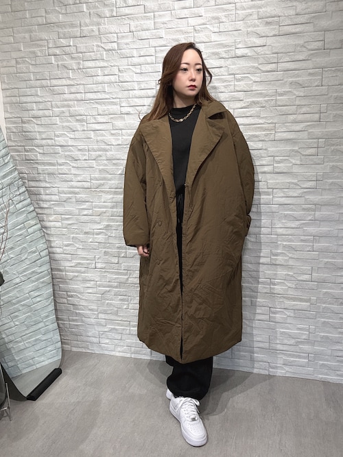 NOMINE ダウンコート ダウンジャケット 3WAYカラー中綿ロング