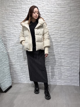 moeさん（レディース・157cm）の冬コーディネート