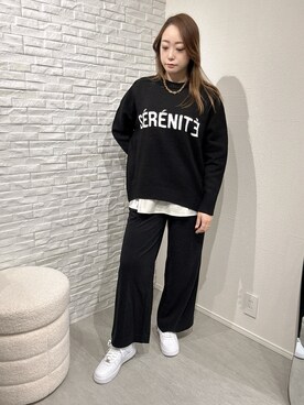 moeさん（レディース・157cm）の冬コーディネート