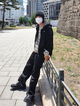 「fekete」｜handscleanboyさん（メンズ・178cm）の夏コーディネート