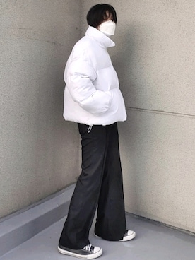 「FEKETE（フェケテ）のアイテム（パンツ）」を使った、handscleanboyさん（メンズ・178cm）の秋コーディネート