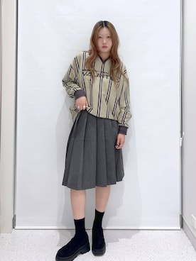 「アイテム（スウェット）」を使った、SEINAさん（レディース・168cm・20代）の秋コーディネート