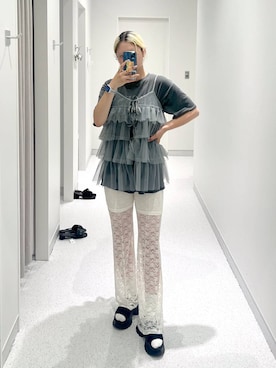 「アイテム（その他トップス）」を使った、SEINAさん（レディース・168cm・20代）の夏コーディネート