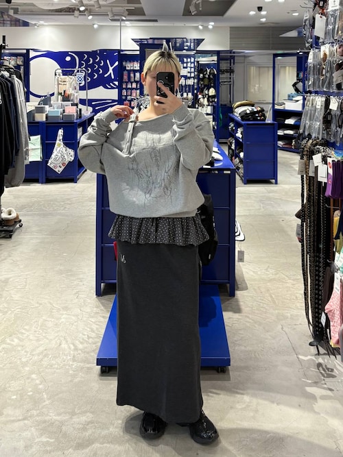 MUCENT／ドットレイヤードスカート（スカート）｜MUCENT（ムセント）の