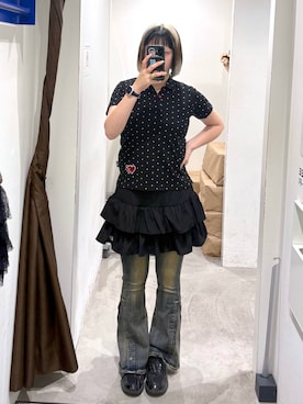 「3.3 Field Trip （3.3フィールドトリップ）のアイテム」を使った、SEINAさん（レディース・168cm）の春コーディネート