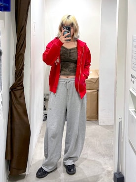 「ALAND（エーランド）のアイテム」を使った、SEINAさん（レディース・168cm）の冬コーディネート