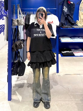 「3.3 Field Trip （3.3フィールドトリップ）のアイテム」を使った、SEINAさん（レディース・168cm）の春コーディネート