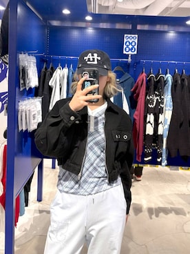 「3.3 Field Trip （3.3フィールドトリップ）のアイテム」を使った、SEINAさん（レディース・168cm）の冬コーディネート