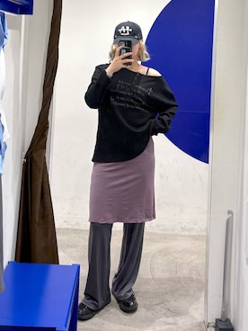 「3.3 Field Trip （3.3フィールドトリップ）のアイテム」を使った、SEINAさん（レディース・168cm）の冬コーディネート