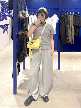 「ALAND（エーランド）のアイテム」を使った、SEINAさん（レディース・168cm）の春コーディネート