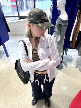 「3.3 Field Trip （3.3フィールドトリップ）のアイテム」を使った、SEINAさん（レディース・168cm）の春コーディネート